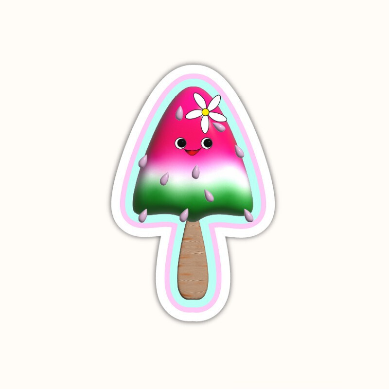 Popsicle Ice Cream Vinyl Sticker Cute Kawaii Design Waterproof Decal Car Laptop
