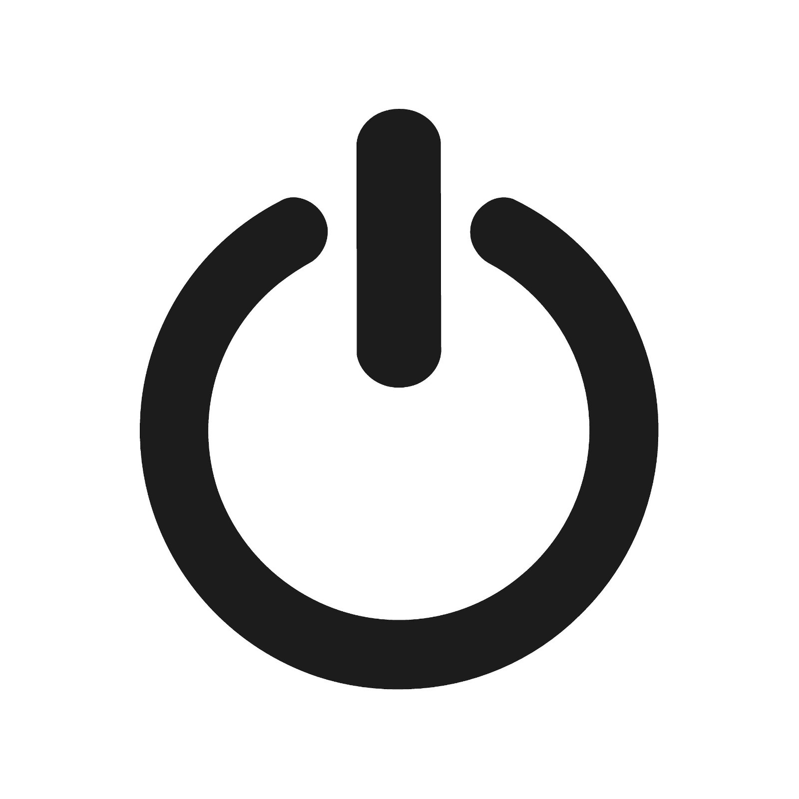 Power button Vinyl Decal Power symbol Sticker