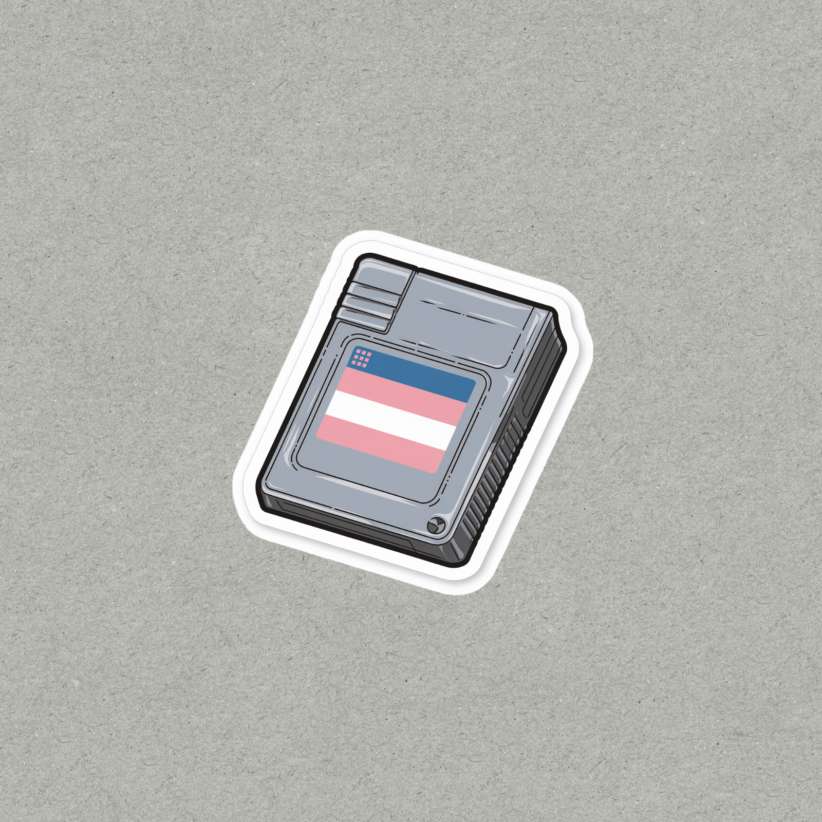 Transgender Pride Flag Lighter Sticker – LGBT Smoker Gift Idea #5111