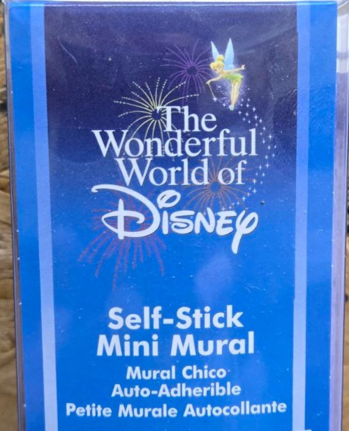 Disney Tinkerbell Self Stick Mini Mural Wall Decor Decal Peel & Stick Kid’s Room