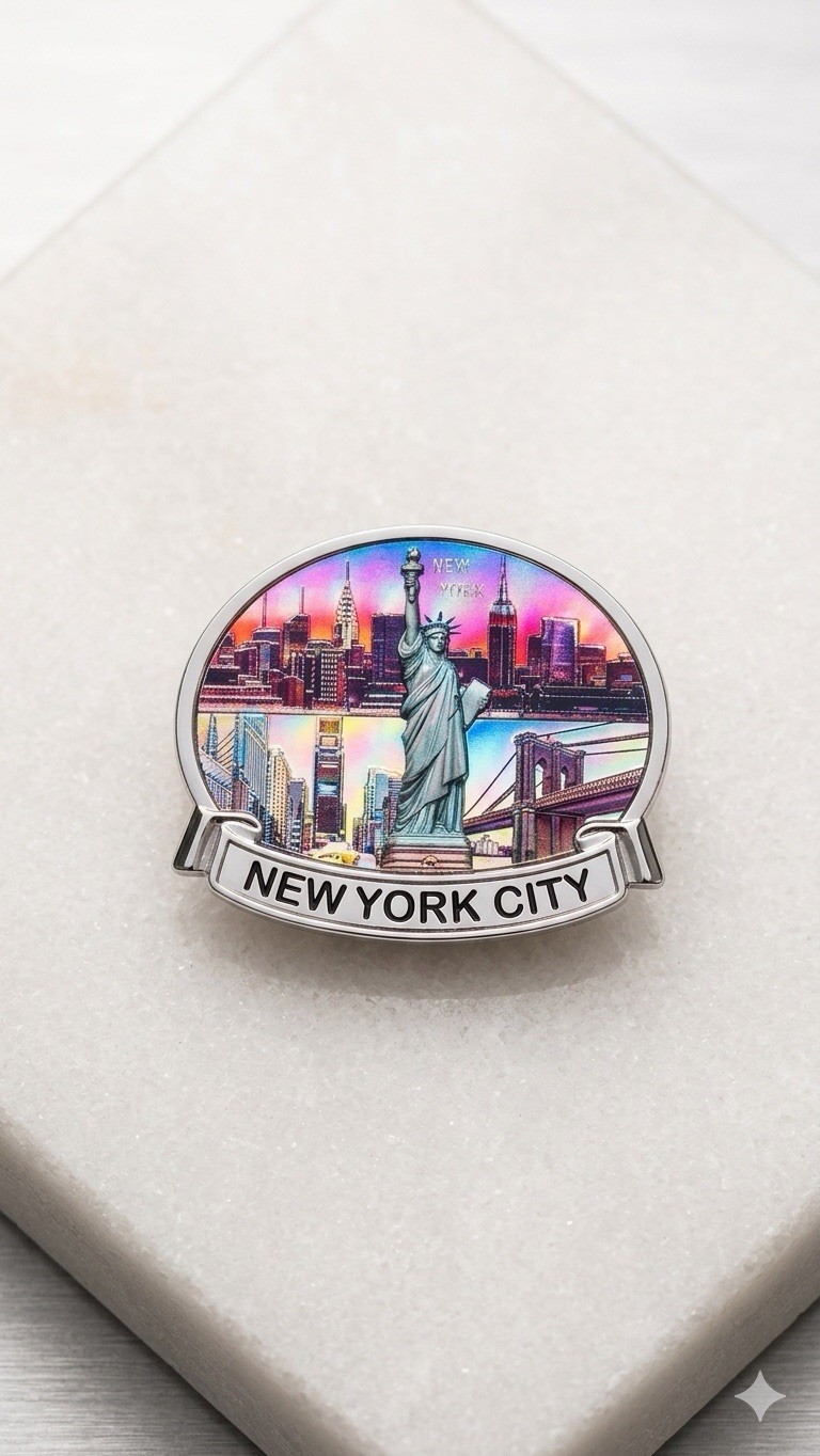 185 Pcs New York City Sticker Magnatic