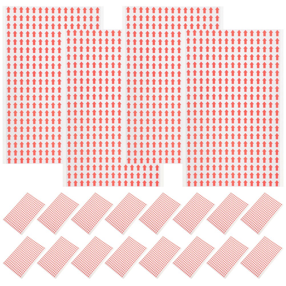 20 Sheets Label Stickers Direction Signs Arrows Directions Indication