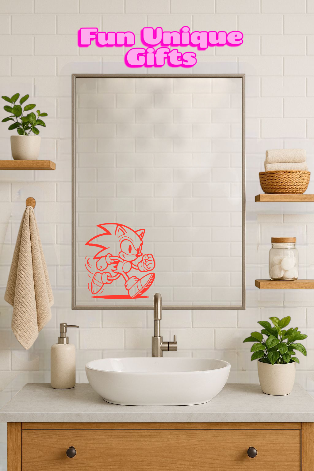 Sonic Vinyl Decal Sticker -Multiple Colors & Sizes- SHIPS FREE!