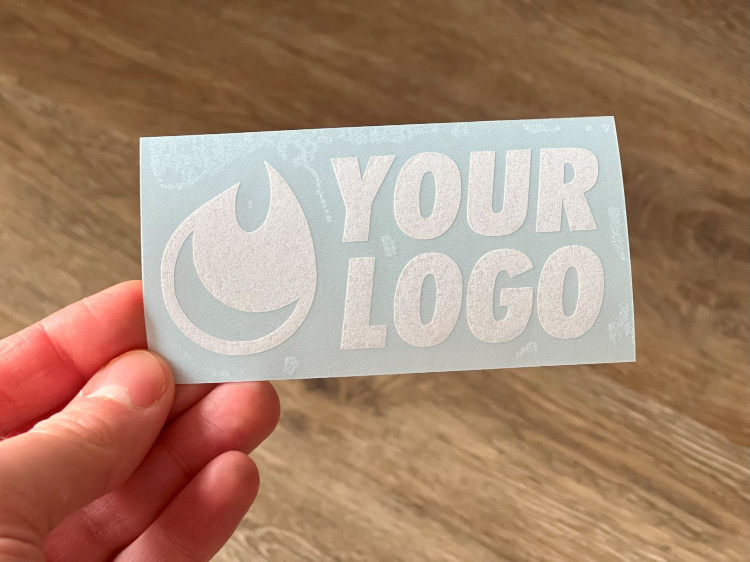 Your Logo Vinyl Decal – Any Single Color Logo Die Cut Custom Decal