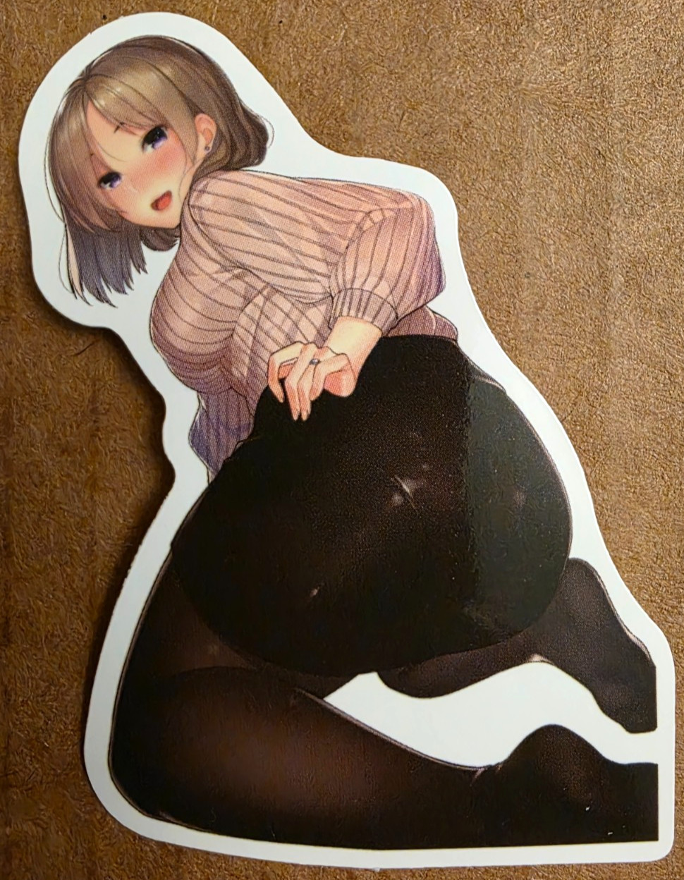 Waifu Sticker Girl Formal Date Idol Princess Lingerie Anime Manga Pin Up Pinup