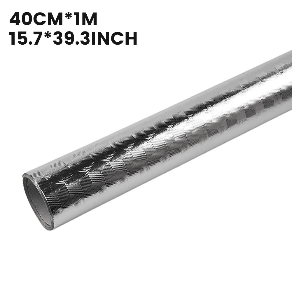 5 Meter Kitchen Countertop Oil-Proof Waterproof Aluminum Foil Self-Adhesive