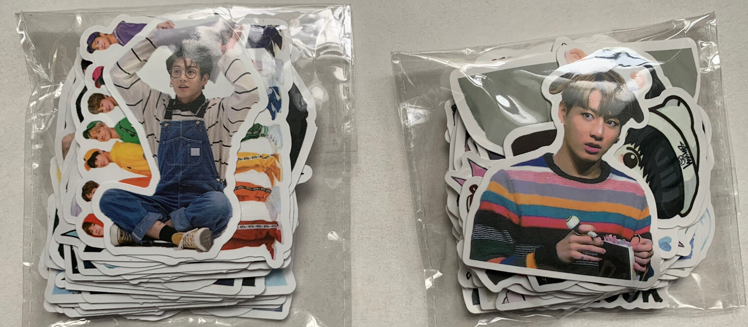 BTS Stickers 101 New Stickers Bangtan Boys