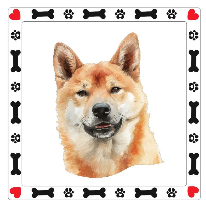 Korean Jindo Dog Sticker Decal A939