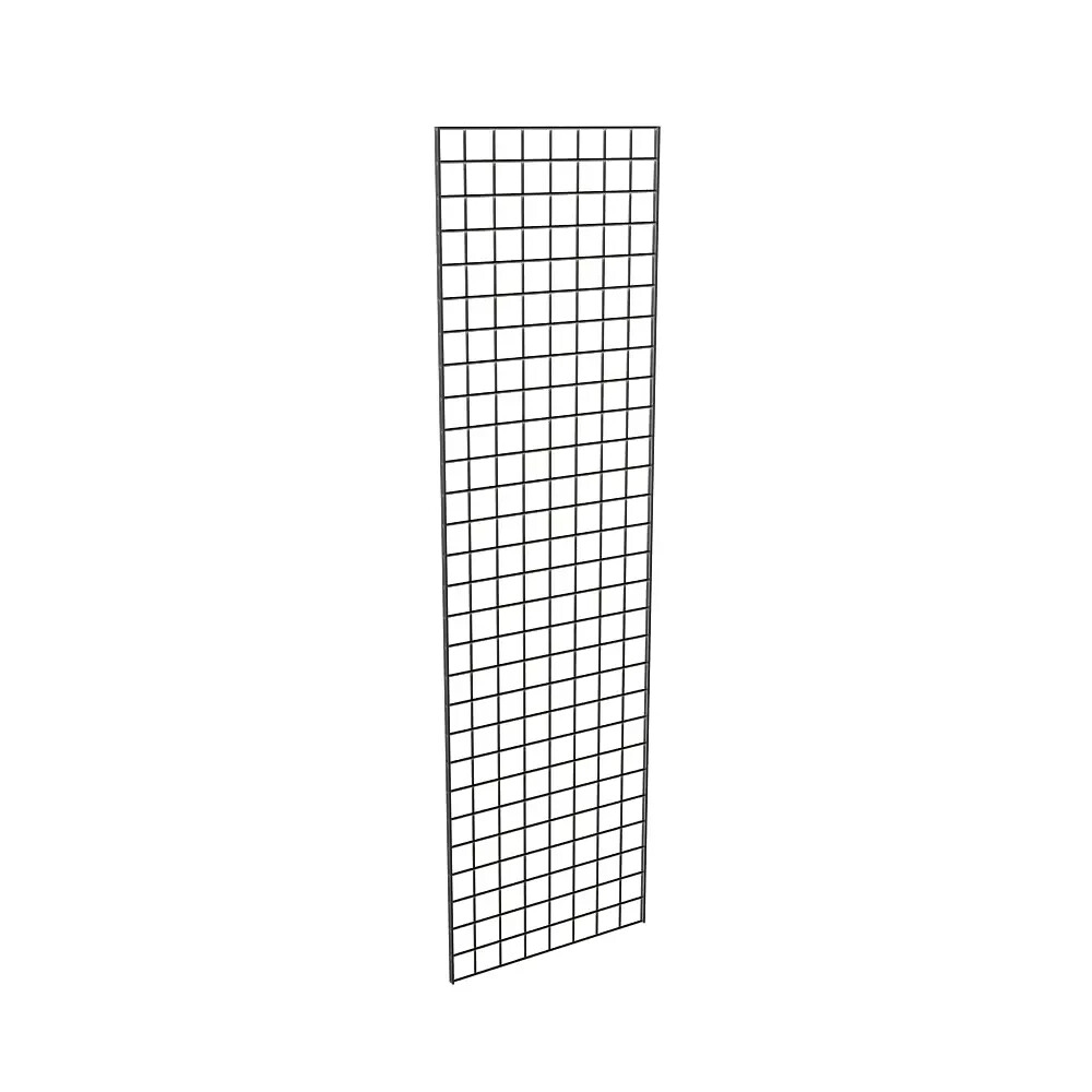 2″W x 7″H Grid Panels Black Econoco P3BLK27 (Pack Of 3)
