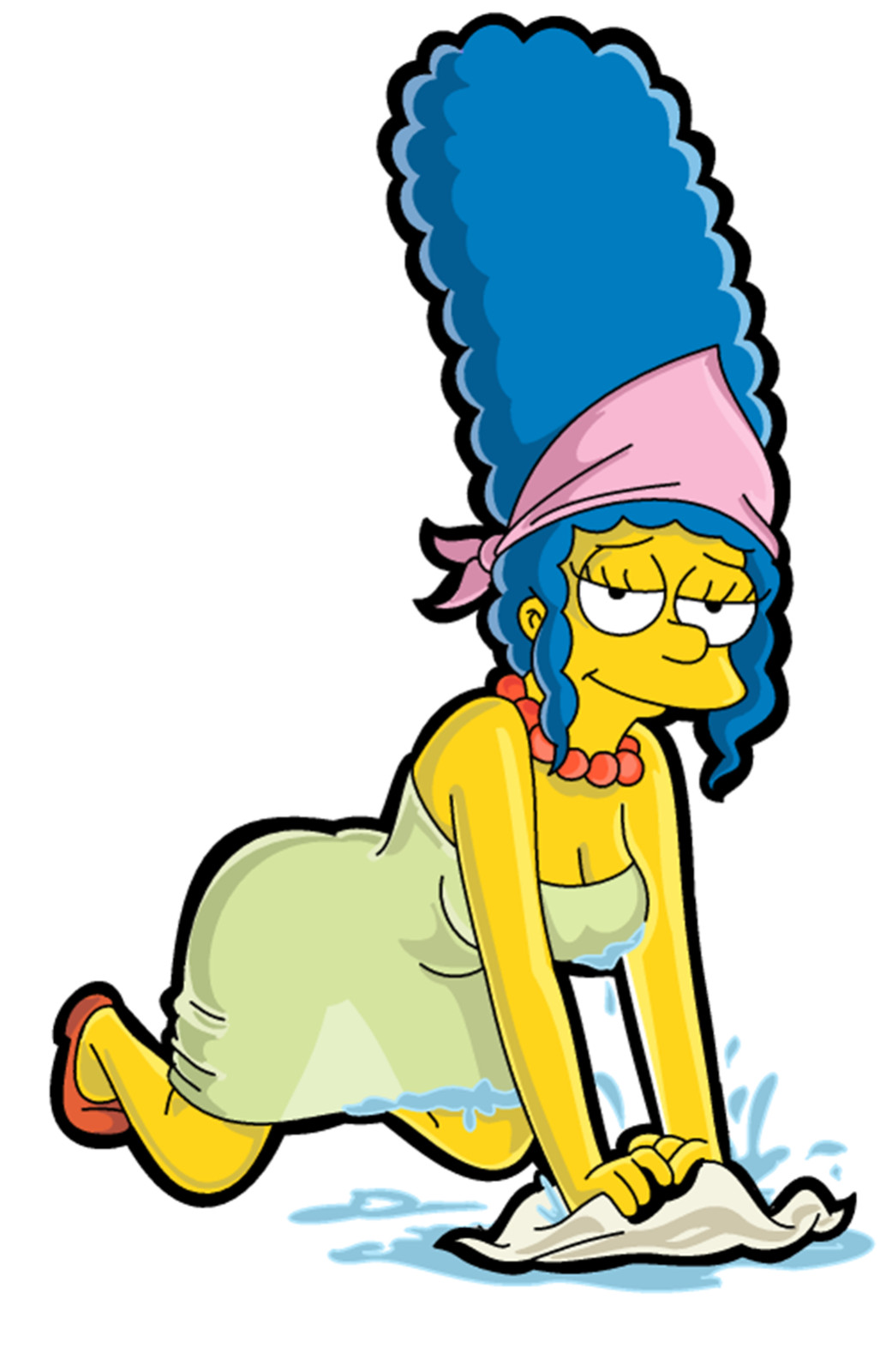 Sexy Marge Simpson Vinyl Die Cut Sticker