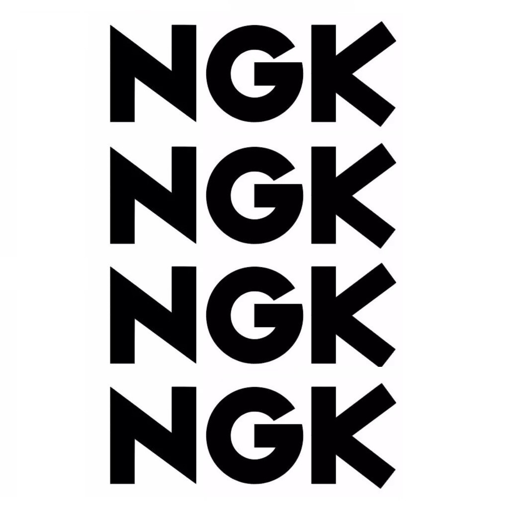 NGK Decal Die Cut Vinyl Sticker NGK Spark Plug Sticker Car Truck – Any Size