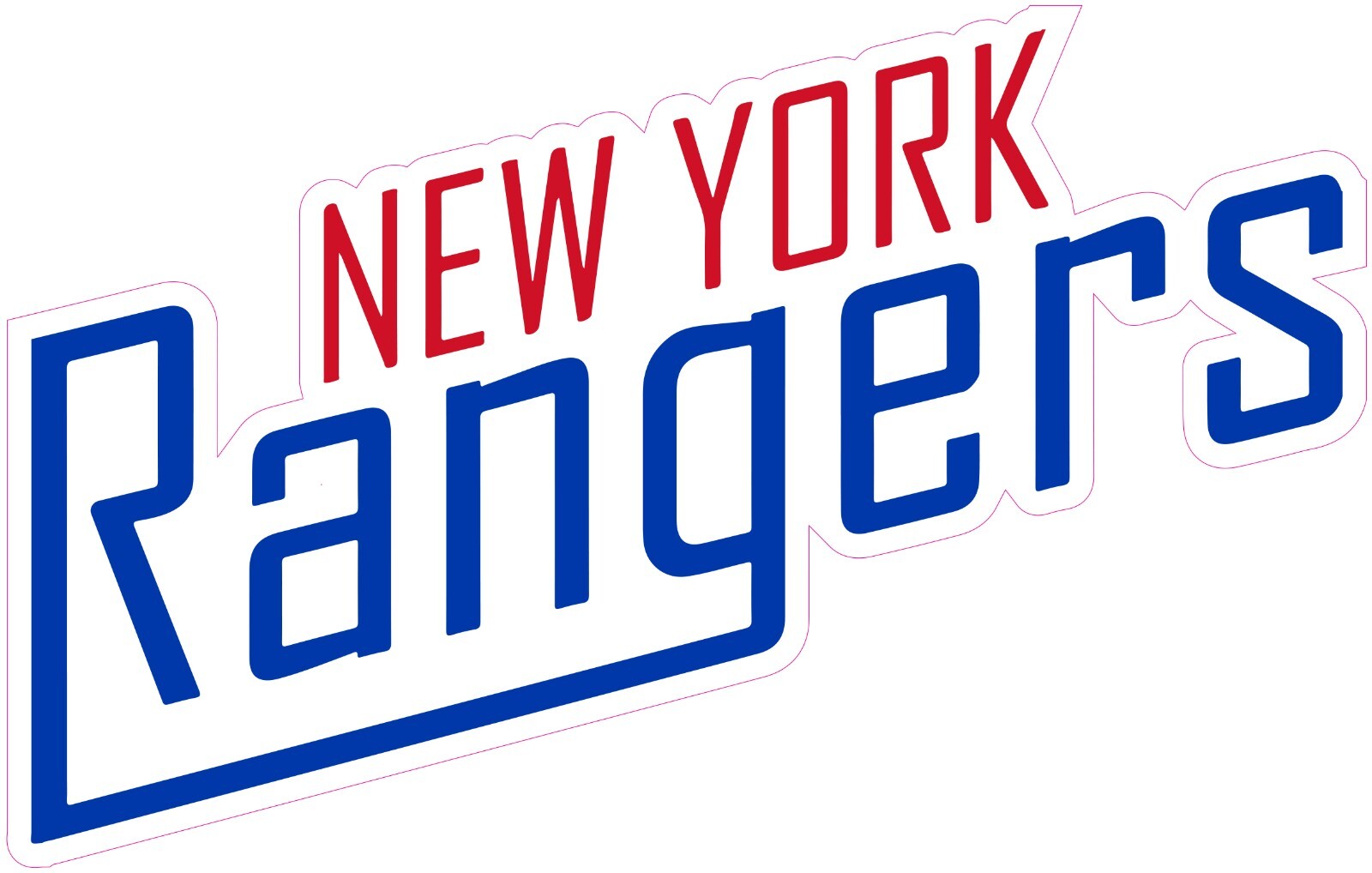 New York Rangers Hockey Vinyl Decal Sticker Car Truck Bumper Laptop Tumbler Mug