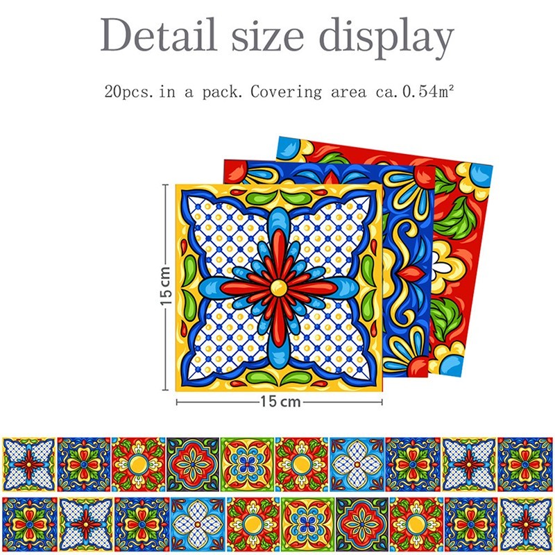 Waterproof Wall Stickers Home Deocr Mildew-Proof Moisture-Proof Kitchen
