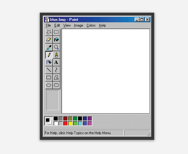 3″ Microsoft Paint Sticker Matte Finish Nostalgic Decal PC Computer 90’s 2000’s