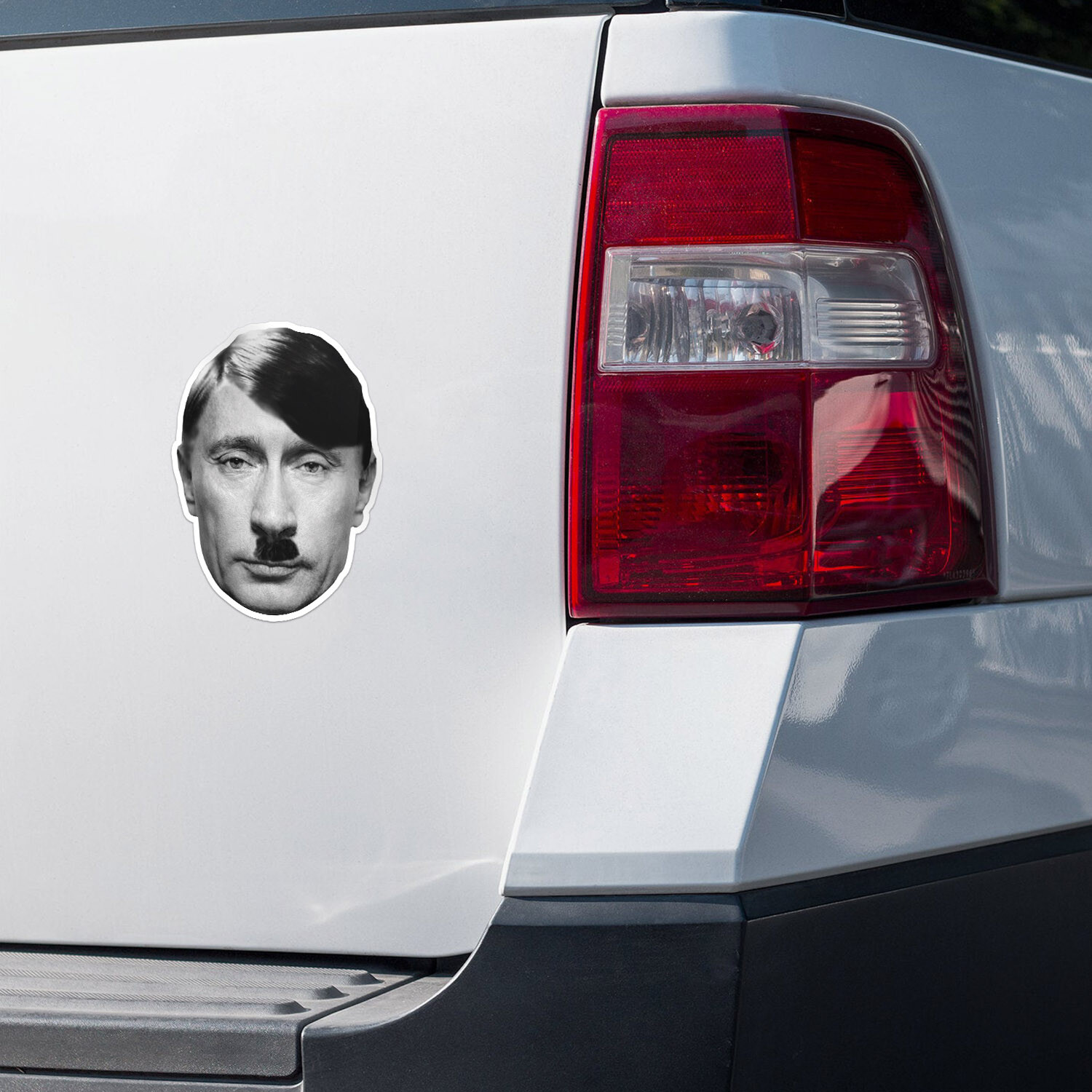 Putler Anti-War Support Ukraine Car Bumper Vinyl Sticker Decal