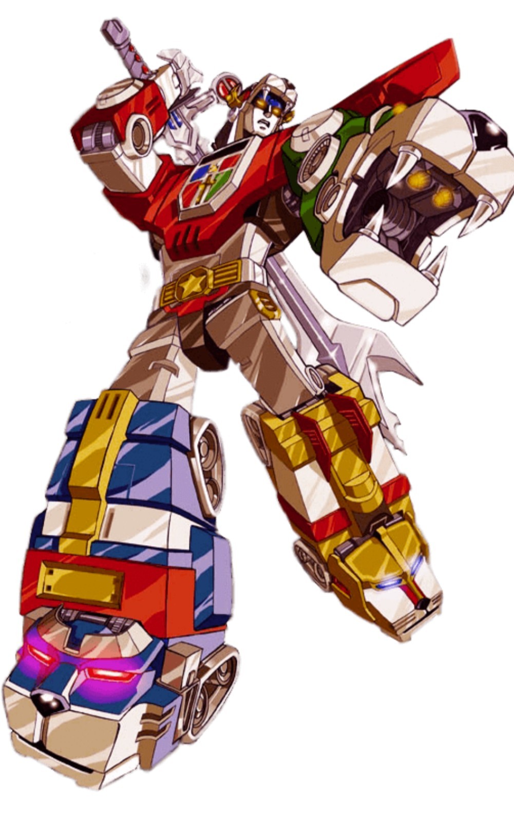 VOLTRON STICKER X VYNIL HIGH GLOSS DIE CUT STICKER X 4X3 INCHES STICKER X VOLTRO