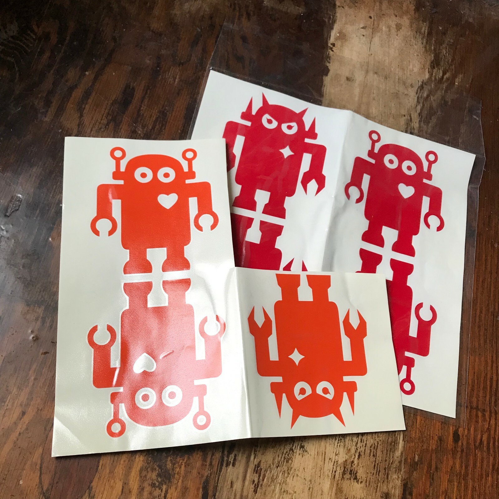 Blik Wall Giant Robot Re-Stik Self Adhesive Movable Wall Decals