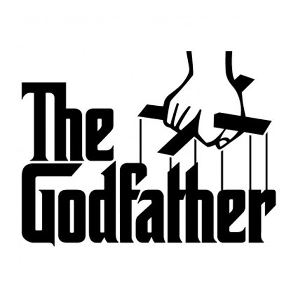 The GODFATHER Vinyl Decal Wall Sticker Graphics – 24″ Wide!