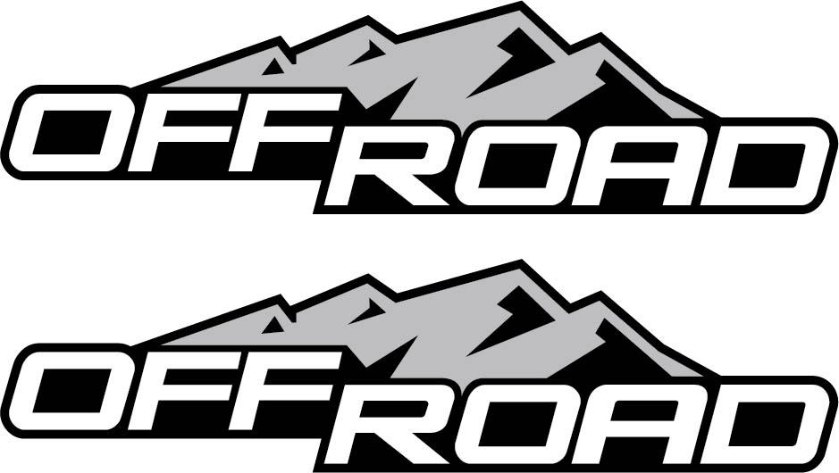 2004-2012 4×4 Decals Stickers for Chevy Colorado Xtreme GMC Canyon 4WD Bedside