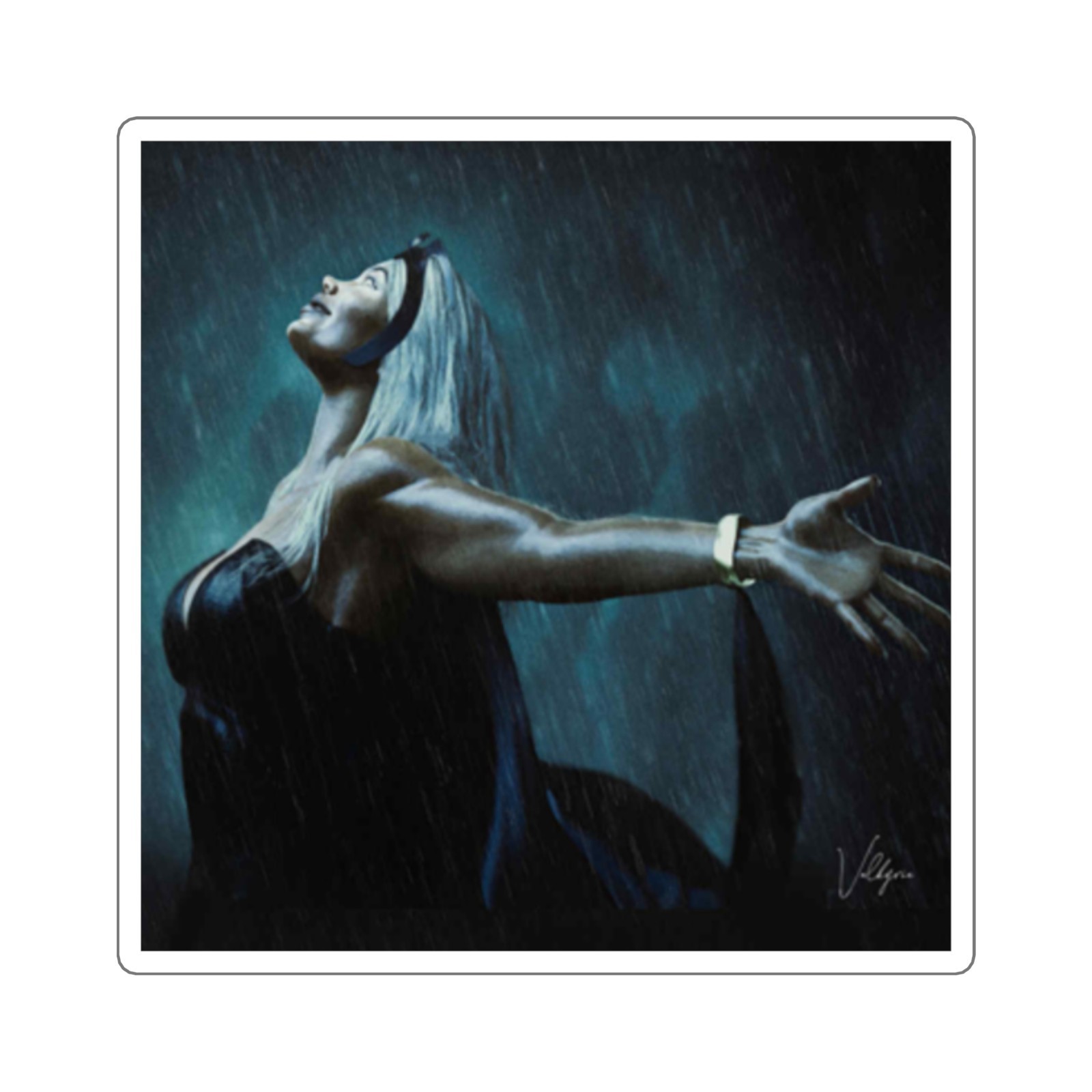 Storm X-Men Weather Goddess Winder Rider Magnet Back Sticker