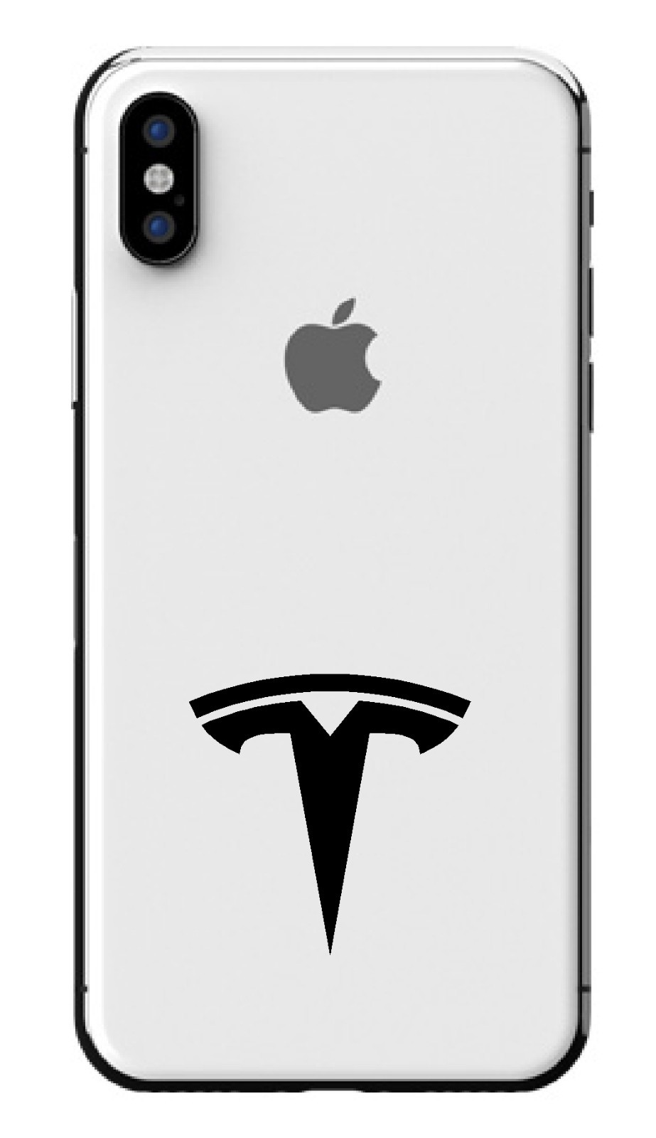 Small Tesla Logo Vinyl Decals Phone Dashboard Mirror Laptop Stickers Set of 8
