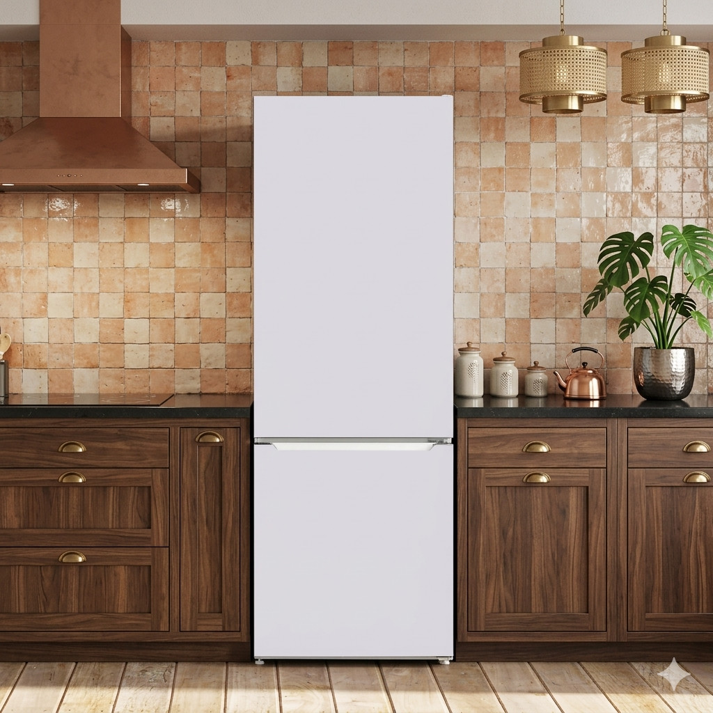 Solid Color Fridge Wrap Vinyl Refrigerator Cover Peel and Stick