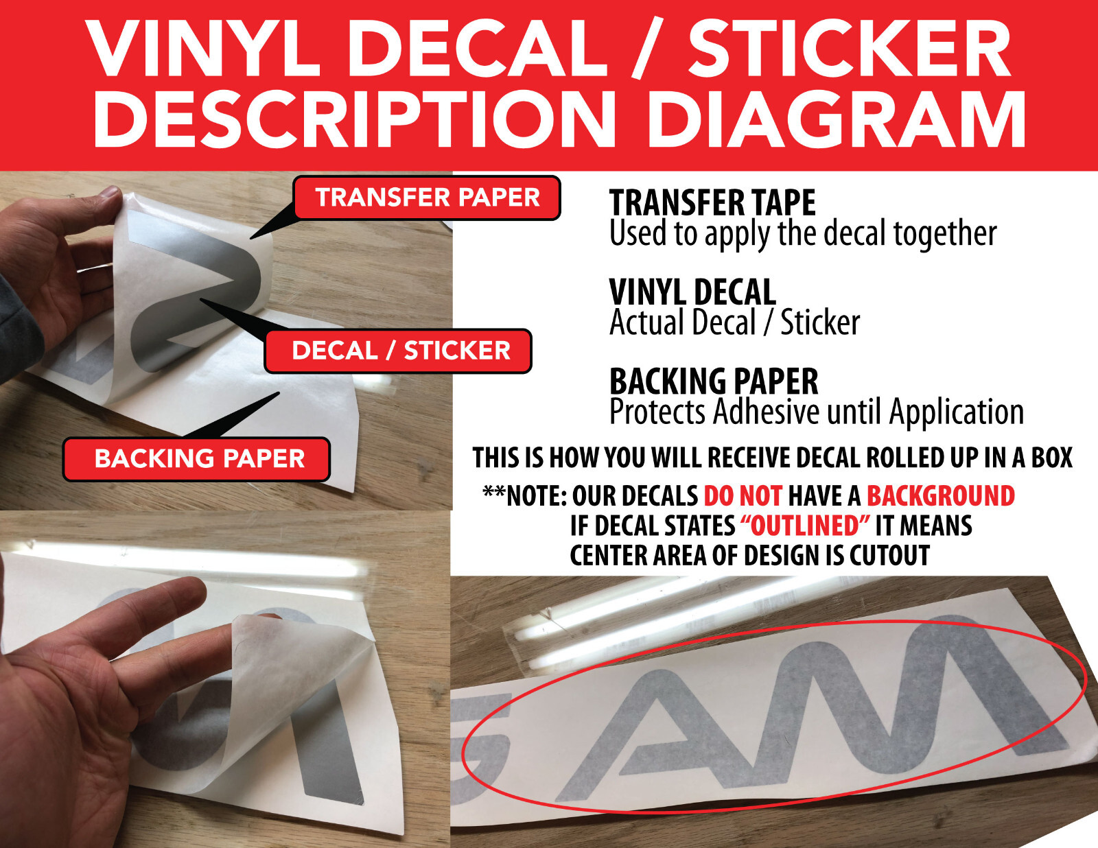 FORD OVAL LOGO DECAL STICKER 23″h x 9″w in ANY 1 COLOR