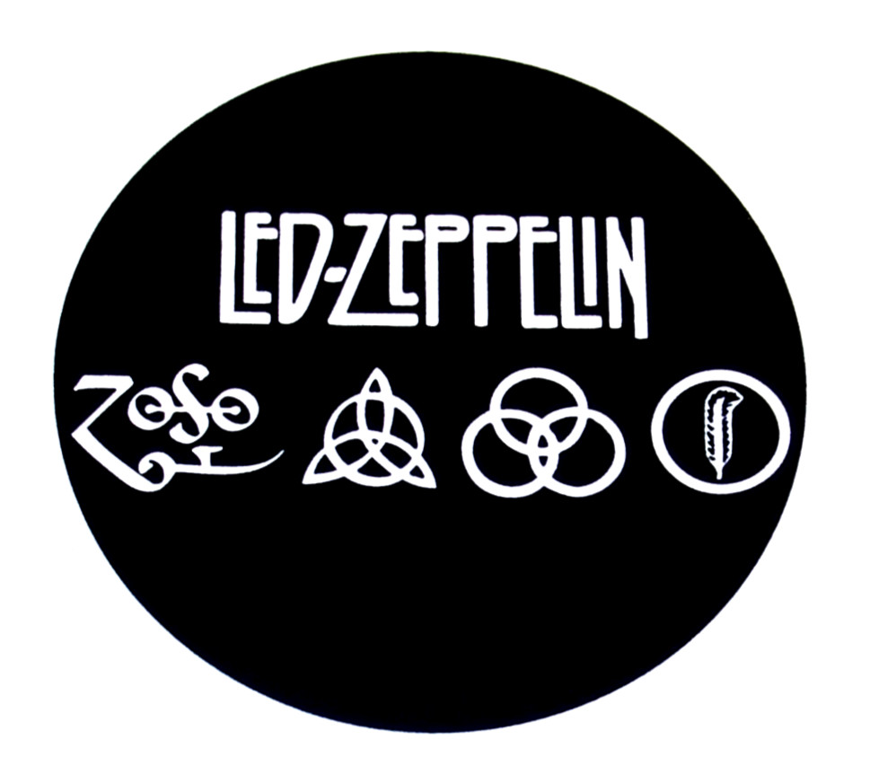 Led Zeppelin – LARGE Die Cut Sticker Decal Music Band Rock