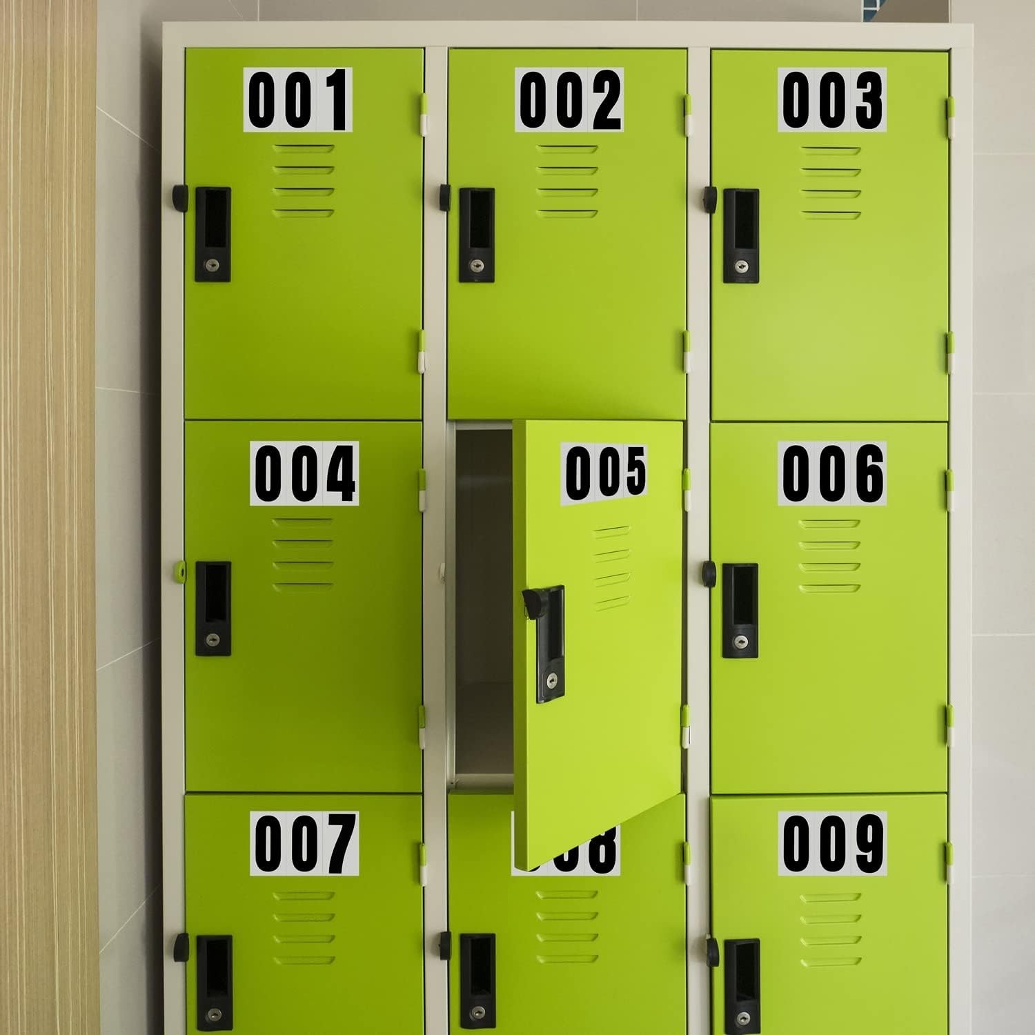 60 Reflective Waterproof Address Numbers for Mailboxes & Signs – Silver Vinyl