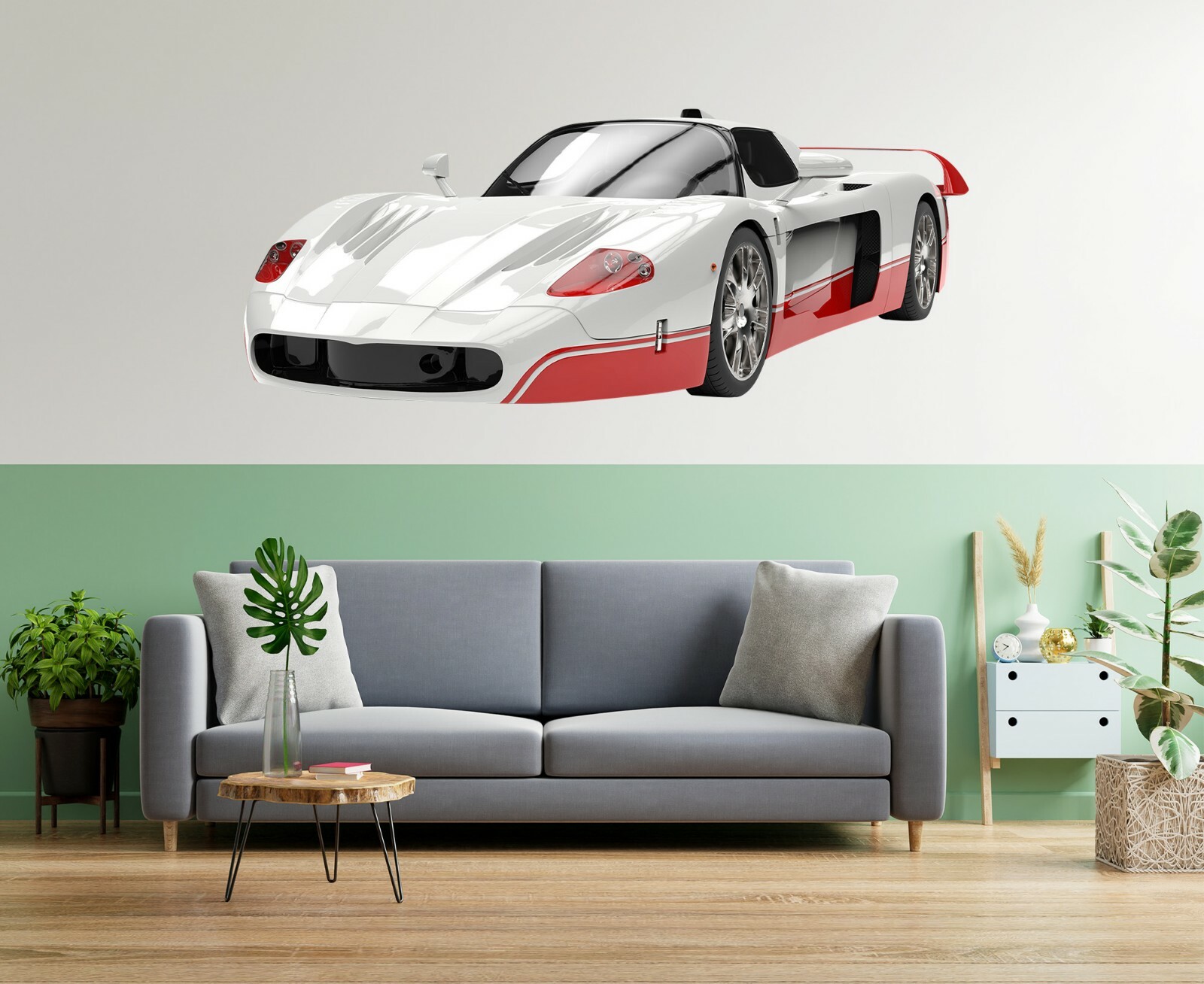 3D Small Space Auto G36 Car Wallpaper Mural Poster Transport Wall Stickers Honey