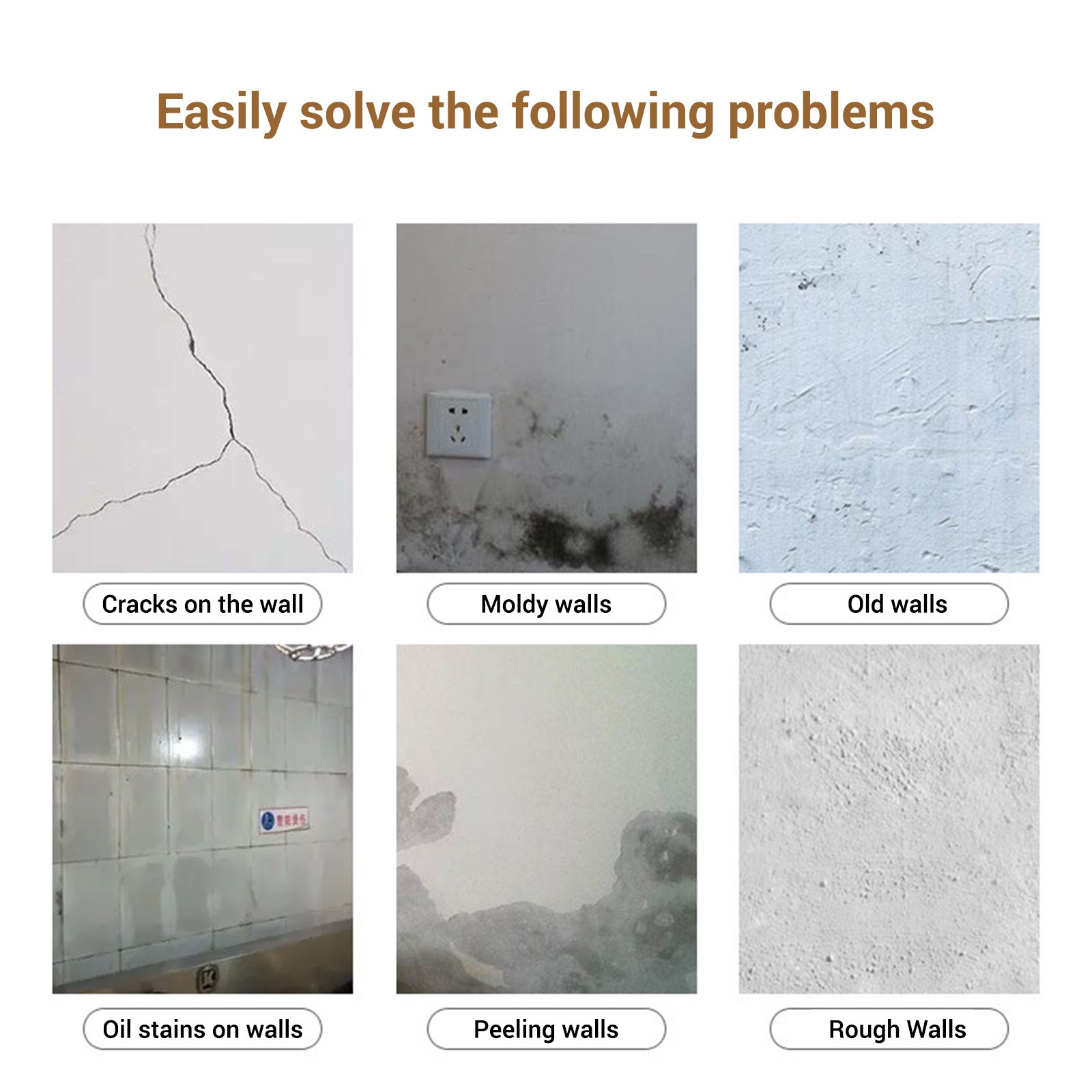 Marble Tile Stickers 60x30cm Self Adhesive Wall Tiles Waterproof Peel and Stick