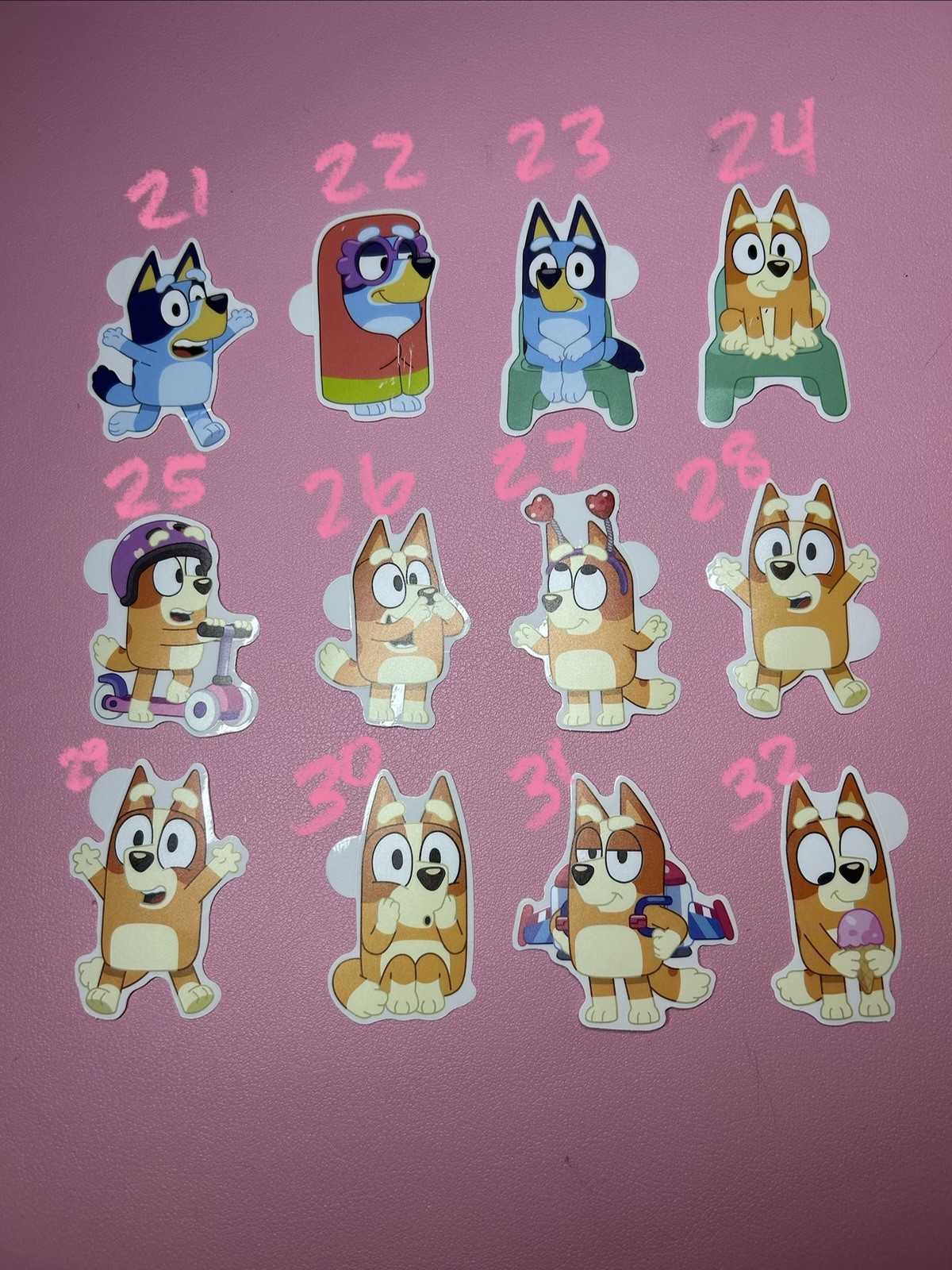 Bluey Stickers