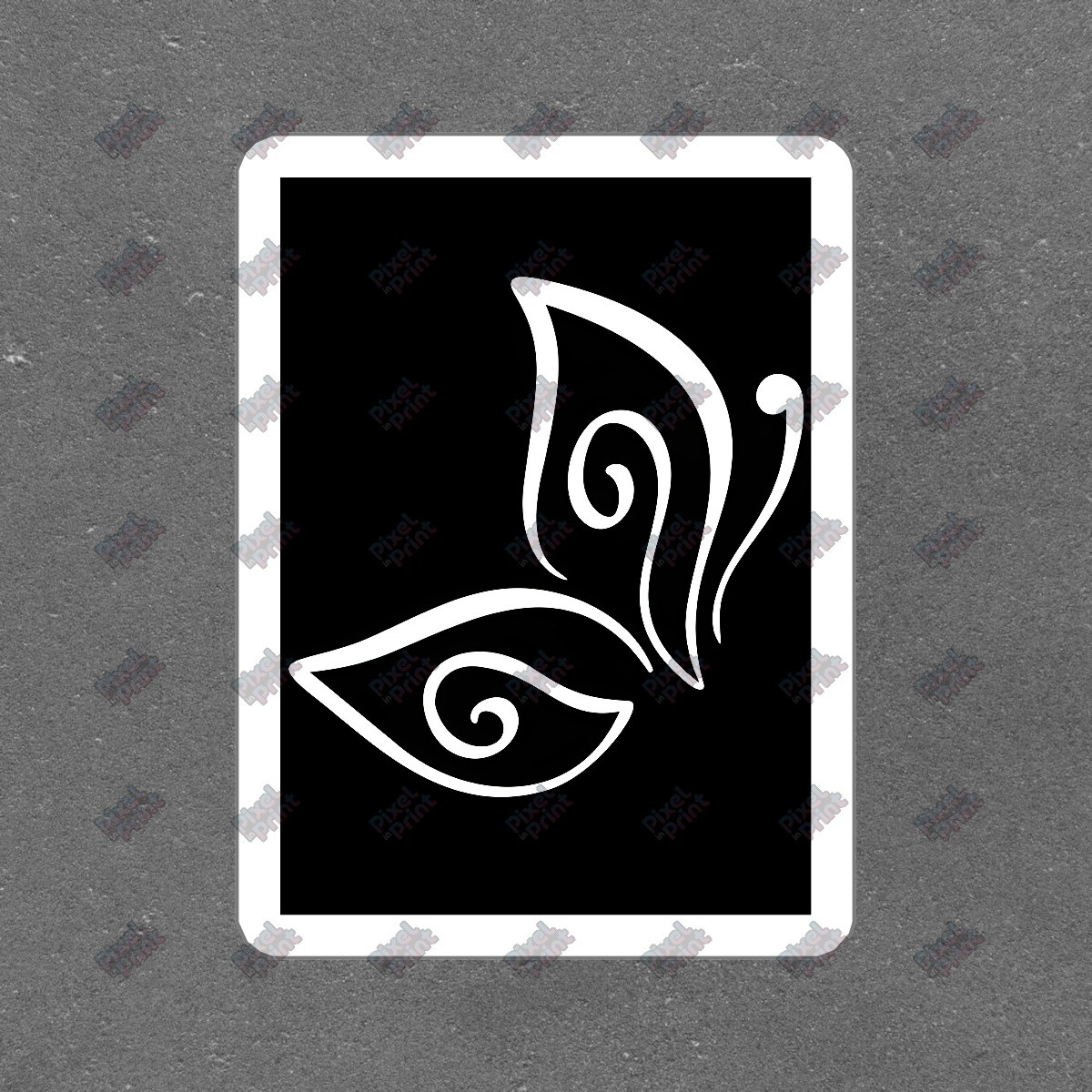 Elegant Butterfly Vinyl Sticker Decal Decorative Wall Art Laptop, #845178