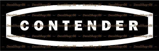 Contender Bikes – Outdoor Sports – Bicycles – Vinyl Die-Cut Peel N’ Stick Decals