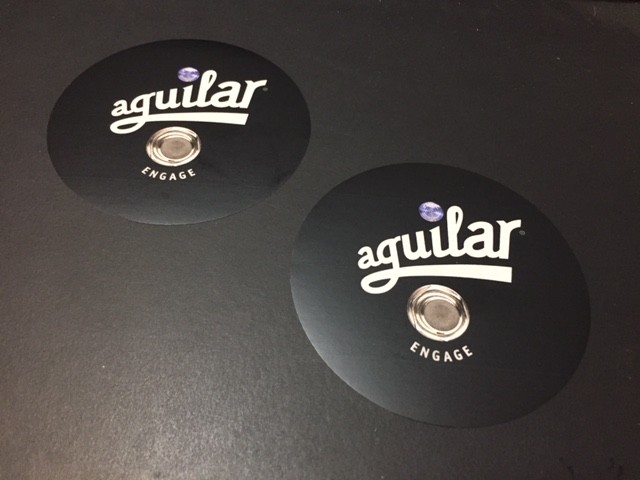 Aguilar Bass Amps «ENGAGE» 2pc stickers