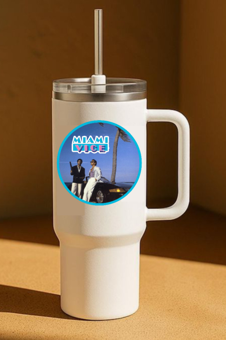 Miami Vice – 4″ Vinyl Decal Sticker Handmade Car Laptop Decor Cooler Tumbler 253