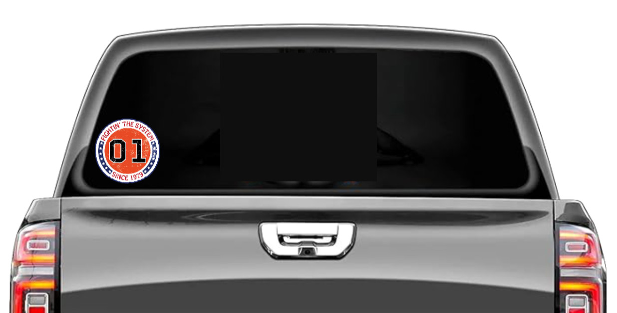 Dukes of Hazzard (Fightin’ The System) – 4″ Vinyl Decal Vehicle Cooler Laptop 25