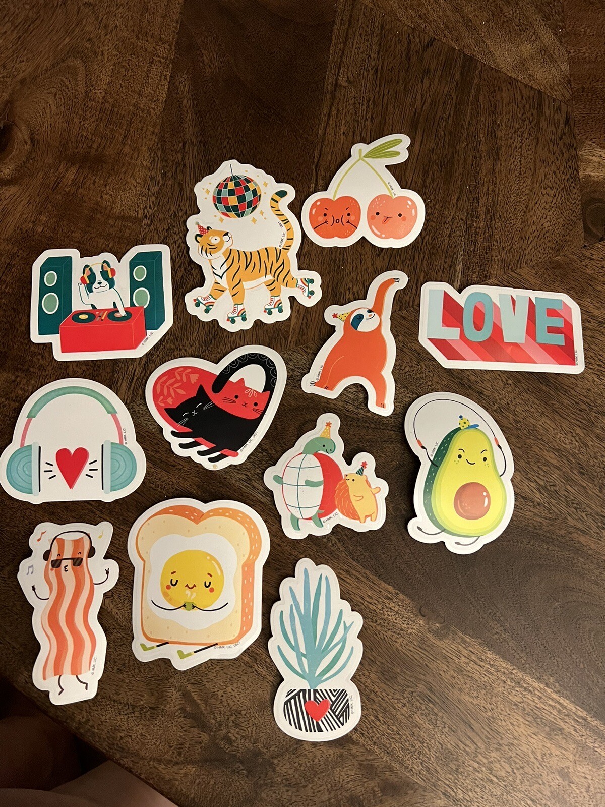 Hallmark Vinyl Decal LOT SHIPS FREE