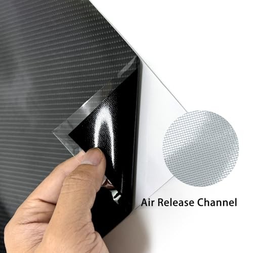 Carbon Fiber Vinyl Wrap for Cars – 6D High Gloss – Roll Bubble – Bubble
