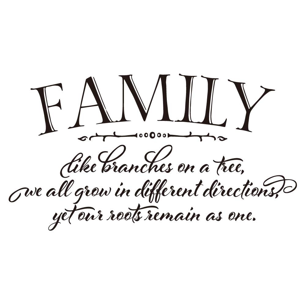 Family Like Branches on a Tree we All Grow in Different Directions Yet Our Ro…