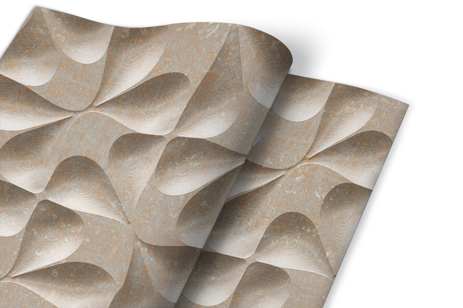 Wall Door Furniture Adhesive Sticker Decal Stone abstraction 3D 100×50