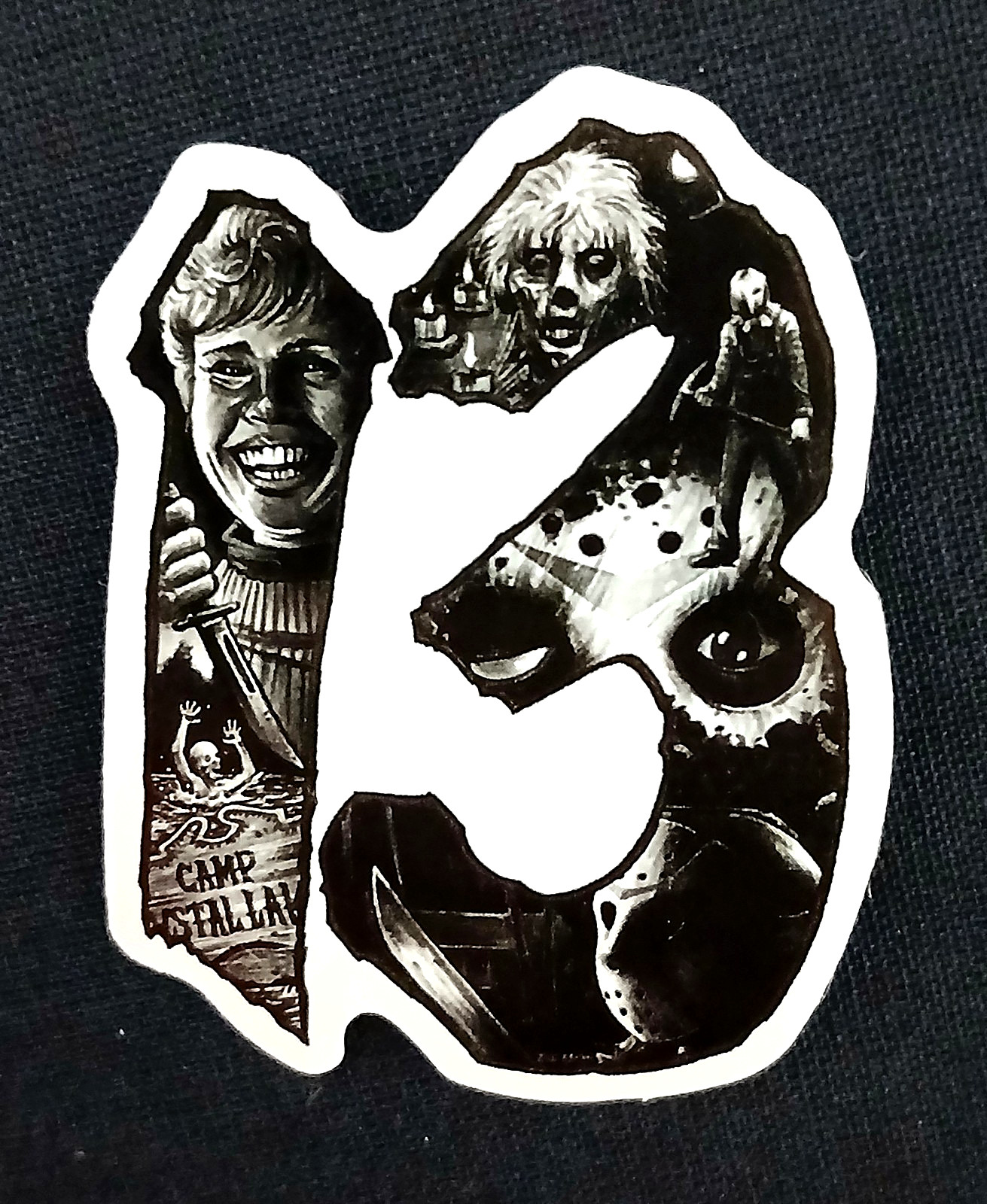 Friday the 13th – Die Cut Sticker Decal Horror Movie Film Jason