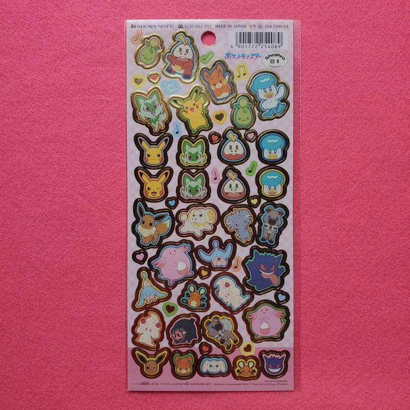 Stickers Pokémon Japan Pokemon Brand new