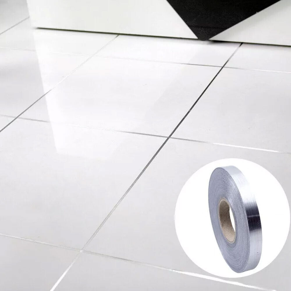 54yards Self-Adhesive Tile Seam Stickers Wall Floor Gap Sealing Tape Waterproof