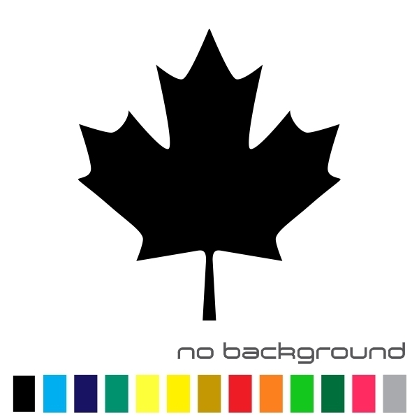 Maple Leaf Sticker Vinyl Decal – Canada Tree Fall Car Window Bumper Laptop Decor