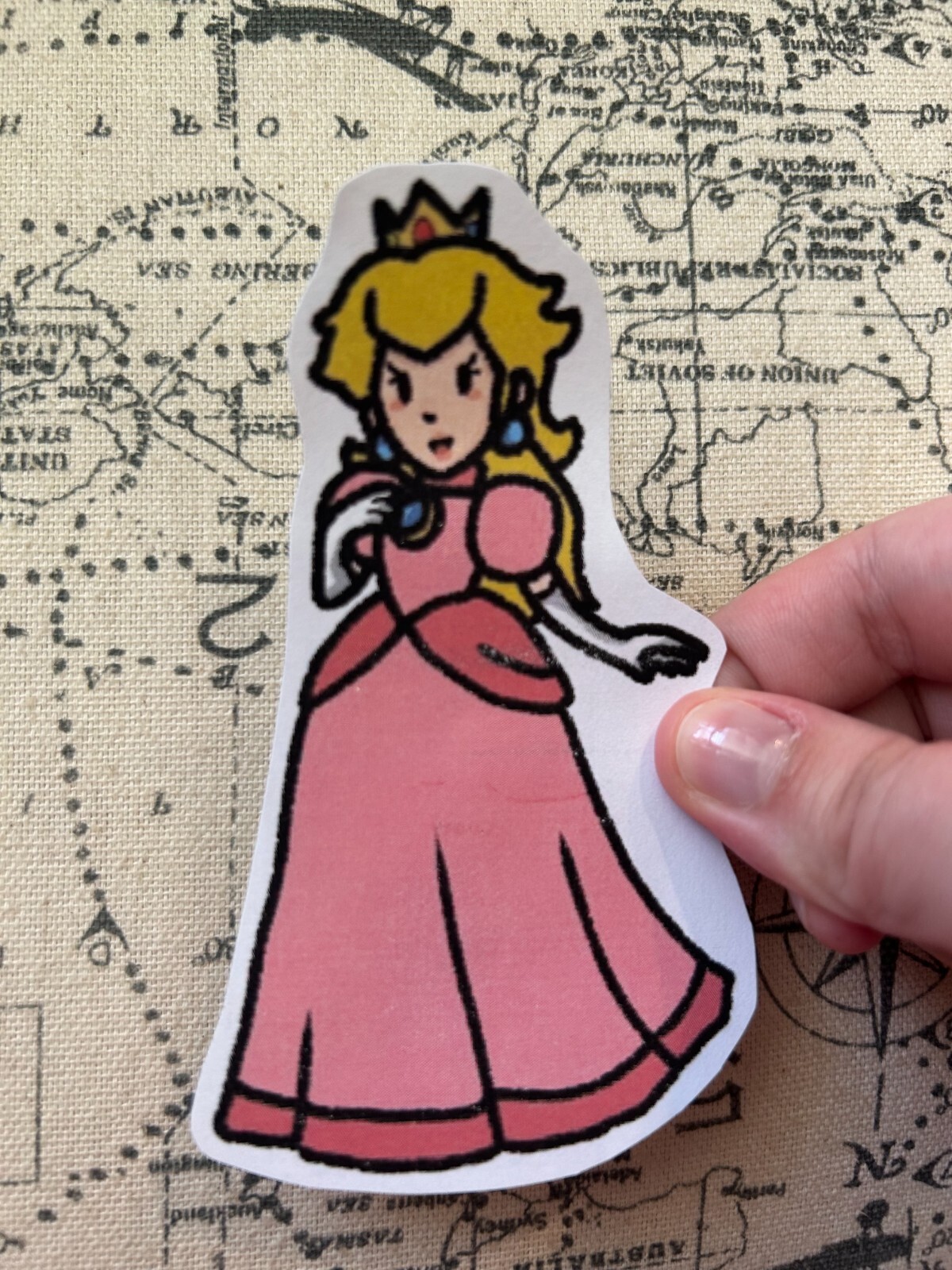 Super Mario Fan Art – Lot of 9 Total Matte Sticker Free Shipping Nintendo!