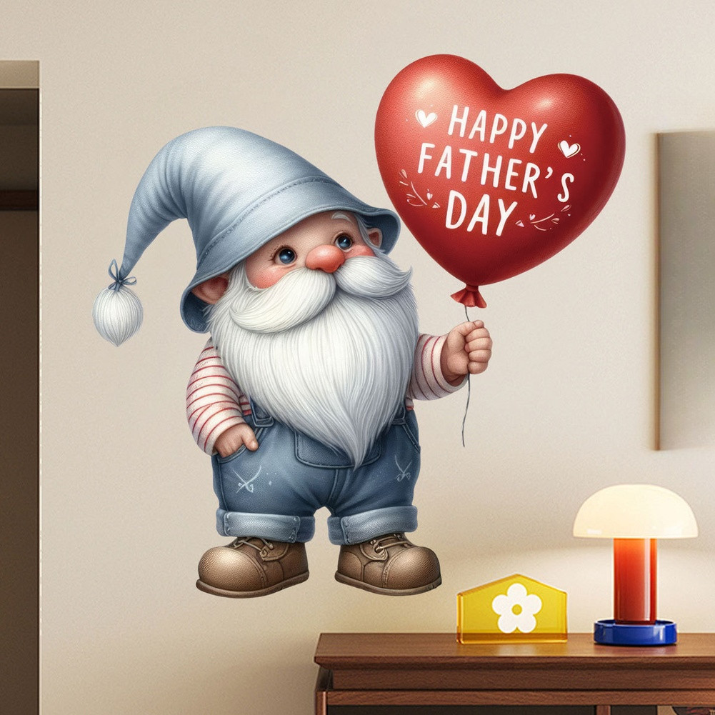 30x30cm Red Heart Wall Sticker PVC Material for Glass Mirror and Wall Use