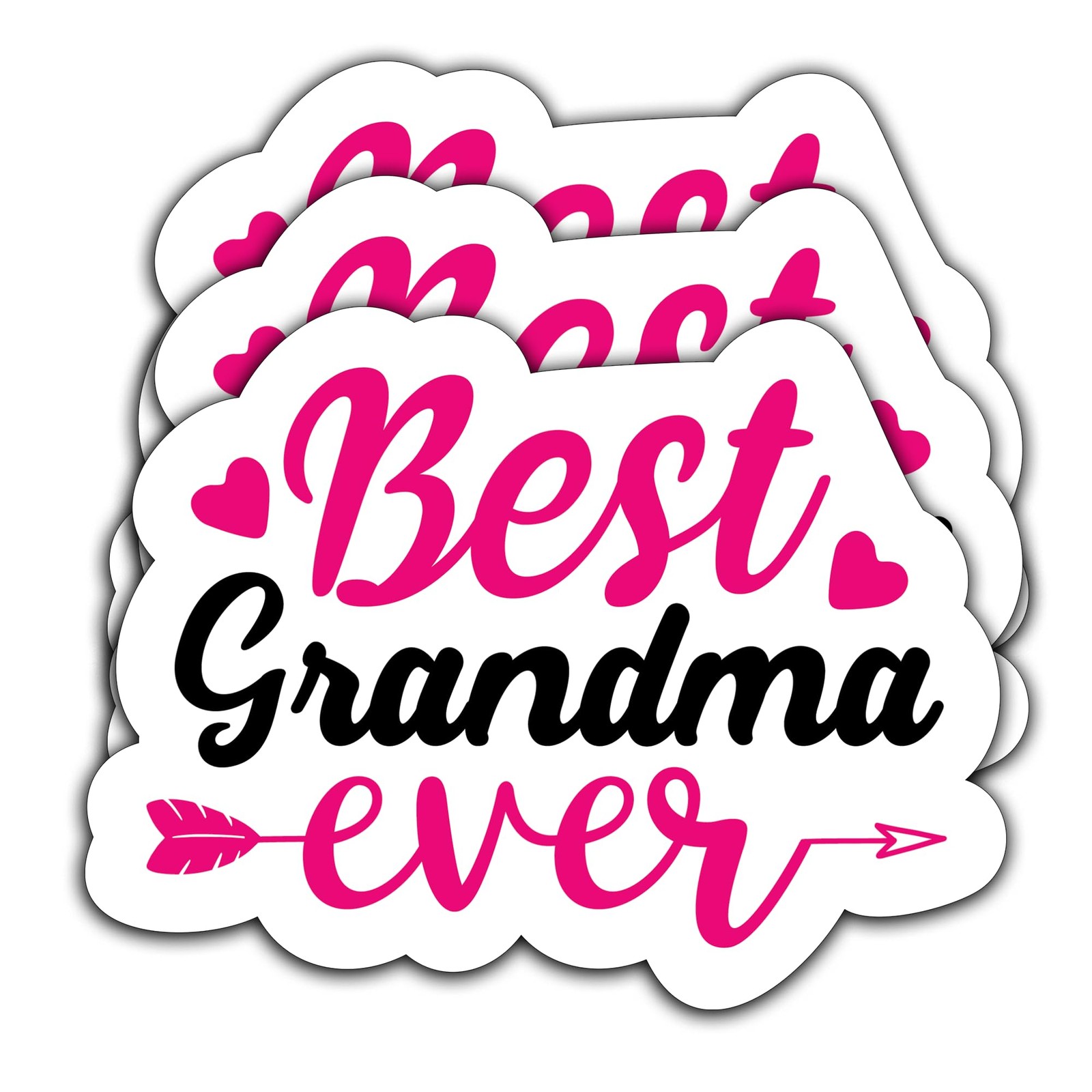 GATATHOM Volleyball Mom Sticker Decals Waterproof Vinyl 3″x1.8″ 3pcs