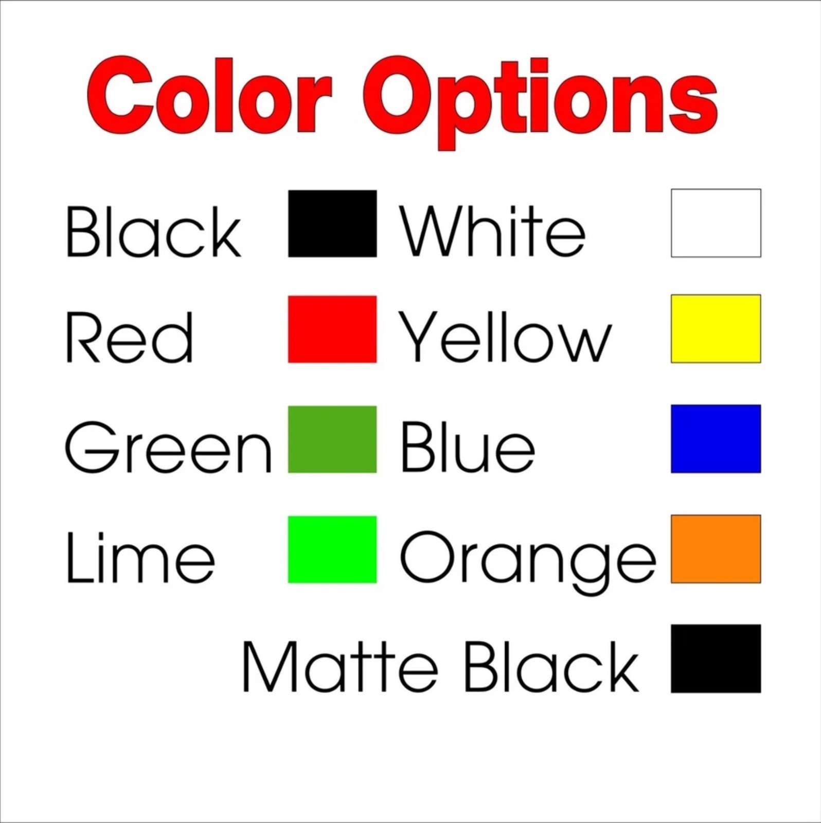 Font YRBF – 0-9 Vinyl Numbers Sticker Decals Set of 40 – Color & Size 1″ to 4″