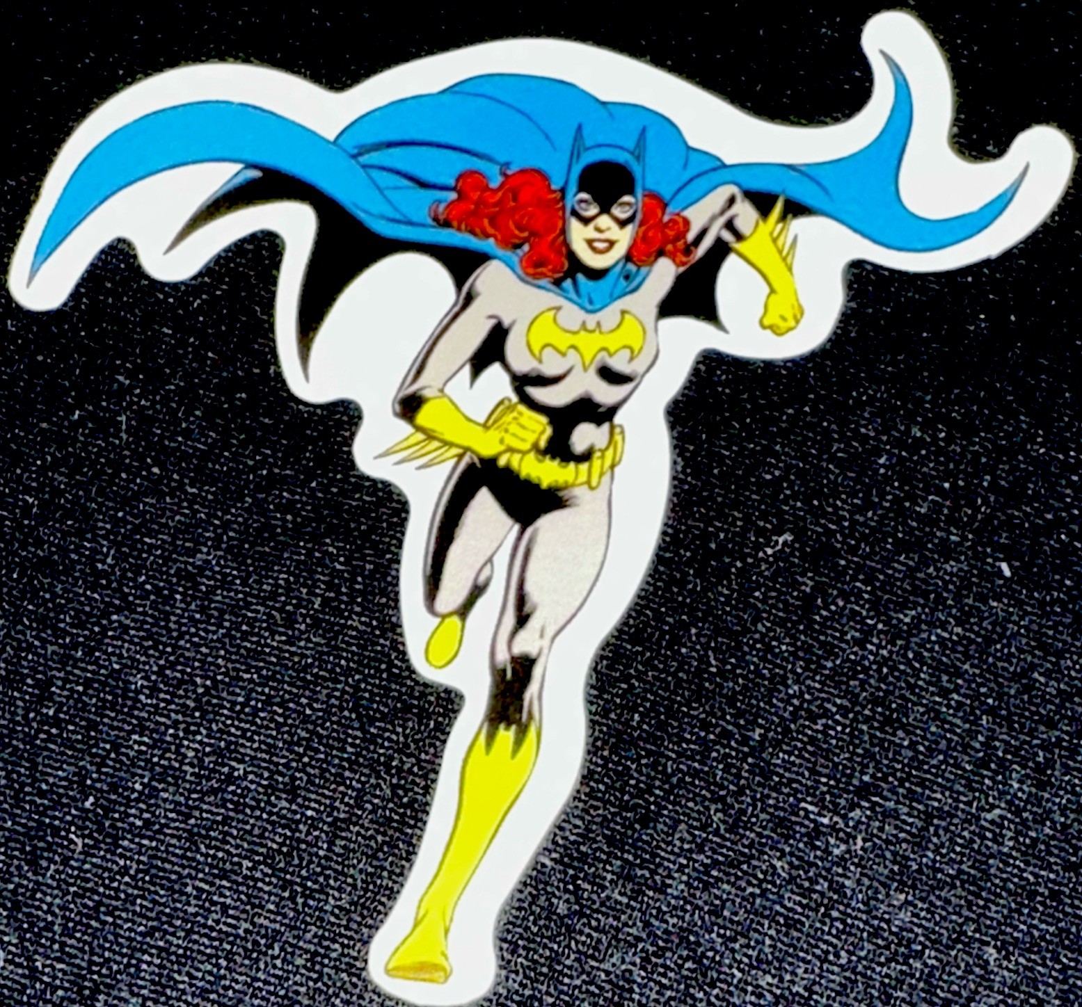 BATGIRL STICKER✨💋💛🦇🩵💋✨3” x 3”✨GLOSSY✨SEXY & CUTE✨AWESOME✨💫